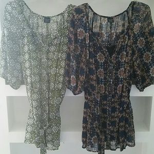 SOLD Reserved for Hawknie Faded Glory Chiffon