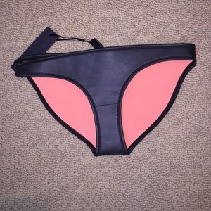 Triangl Faux Leather Full Swim Bottoms