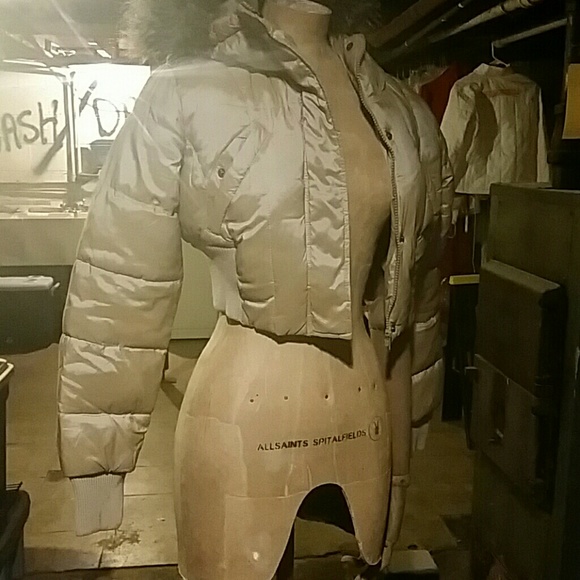 Cute half length puffer jacket