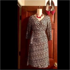 Wrap Dress By London Times Size 10