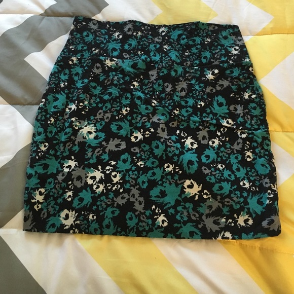 Cotton mini skirt