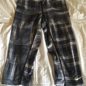 Nike dry fit pants dark and light gray