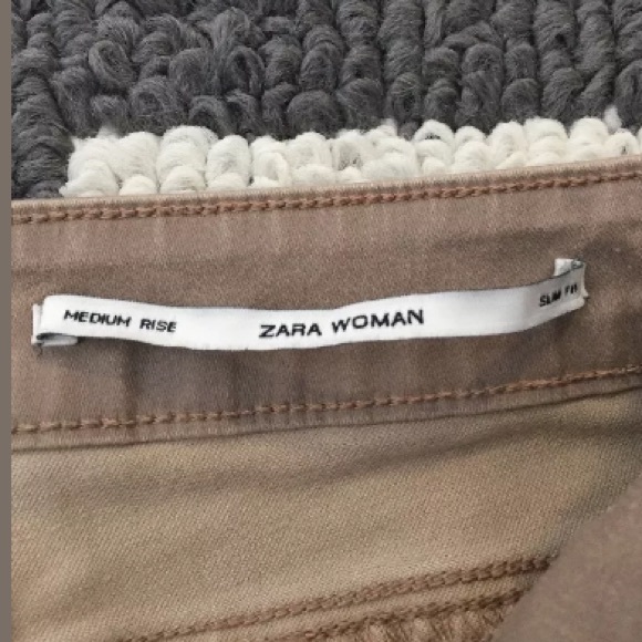Zara Tan Skinny Jeans - Picture 3 of 4