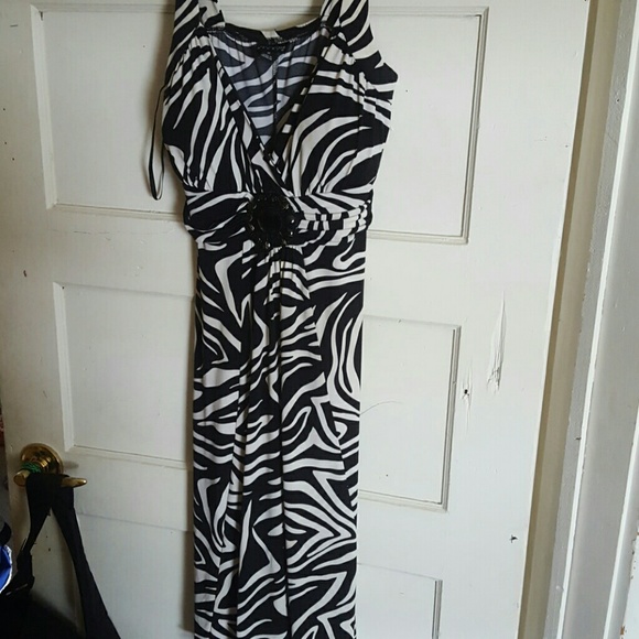 Zebra Dress strechy
