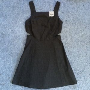 NWT Urban Outfitters Black Mini Dress