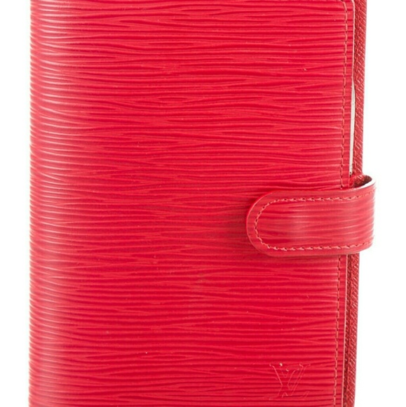 Louis Vuitton Small Ring Agenda in Epi Leather