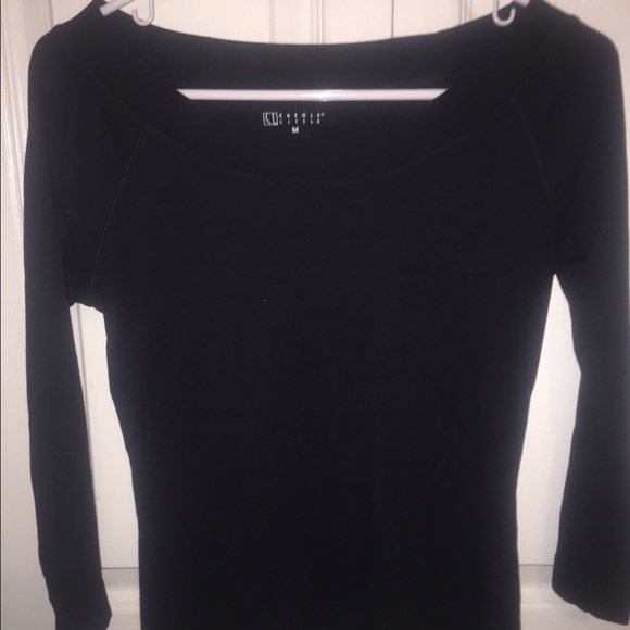 Cotton black shirt