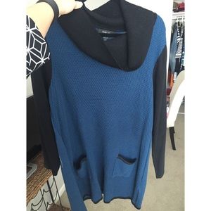 Style & Co. navy and black Sweater Dress
