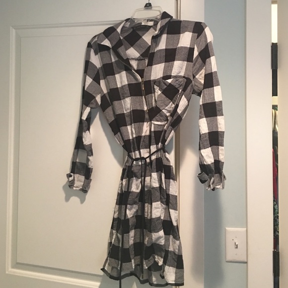 Plaid Zara dress