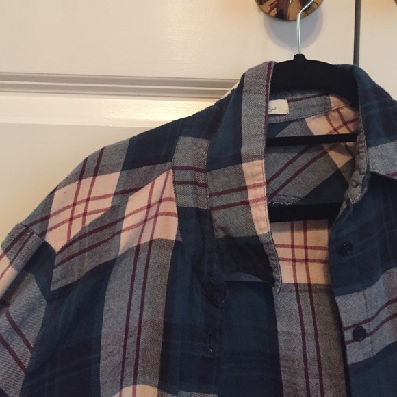 Turquoise flannel - Picture 2 of 3