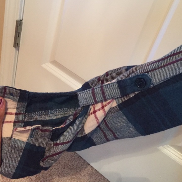 Turquoise flannel - Picture 3 of 3