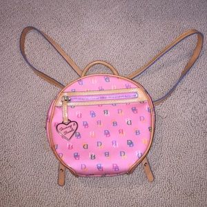 Dooney & Bourque Small Pink Backpack
