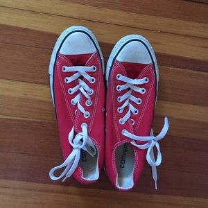 Red converse
