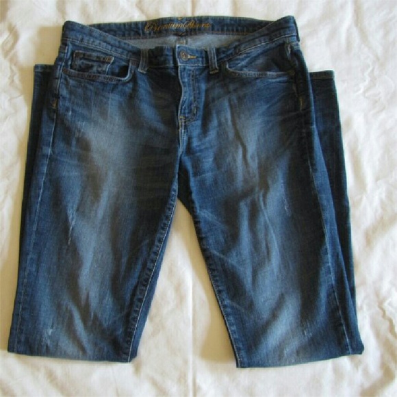 GAP Premium Skinny Semi-Distressed Jeans 12 31L - Picture 1 of 4