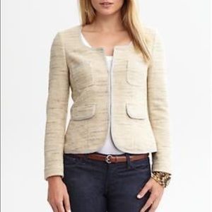 Banana Republic Knit Textured Jacket