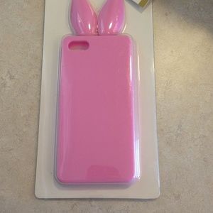 Pink Rabbit Ears iPhone 5 Case