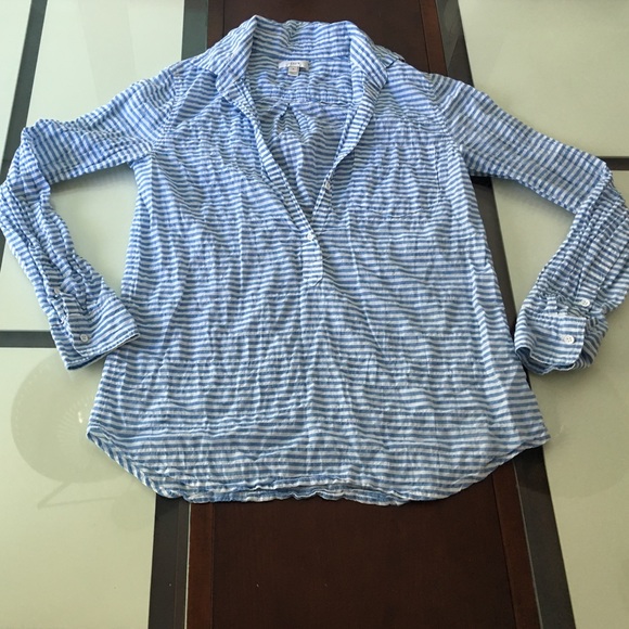 J. Crew Henley blouse