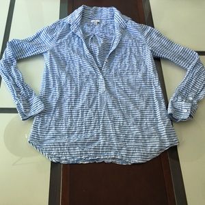 J. Crew Henley blouse