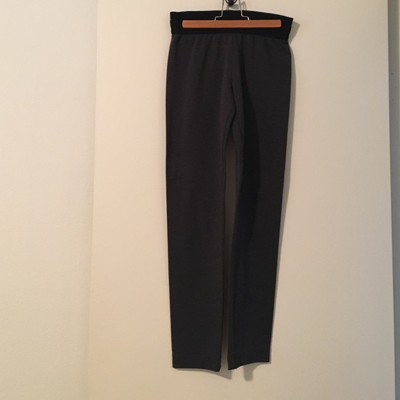 BCBGMAXAZRIA steel grey leggings