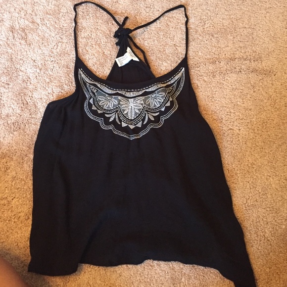 Forever 21 black tank top - Picture 4 of 4