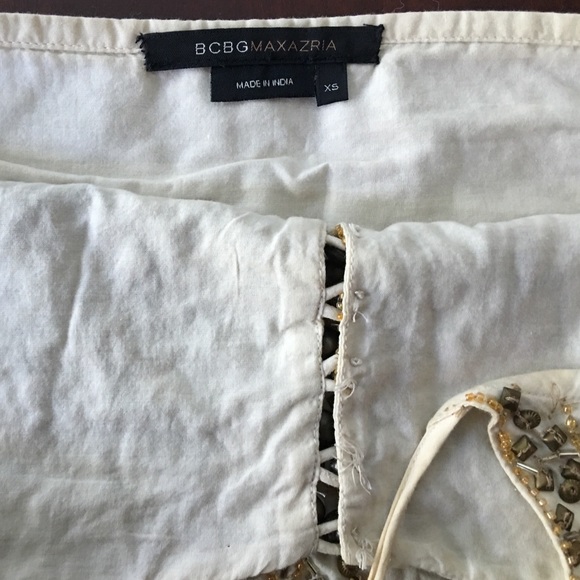 Embellished BCBG halter top - Picture 2 of 4