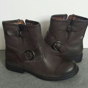 B.O.C. Brown Moto Boots Size 9(40.5) - Unworn
