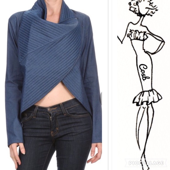 1 Left! Denim Waist Jacket - Picture 4 of 4