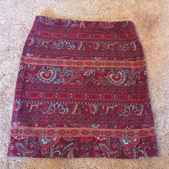 Tribal Pencil Skirt - Picture 1 of 3