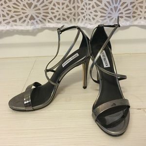 Steve Madden worn once perfect condition metallic