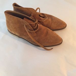 Women's suede booties