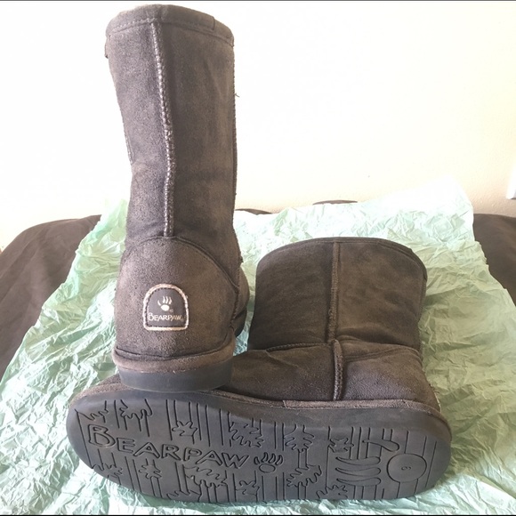 BearPaw Boots Classic Short/Mid-Calf Gray