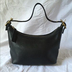 Coach Small Black Leather Purse