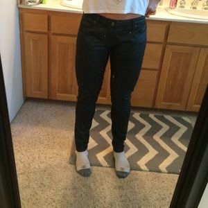 Metallic look slim fit - so cute!!