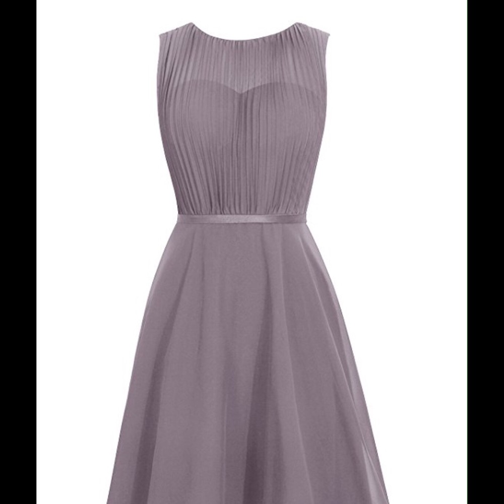 *Price Firm* Grey Dress