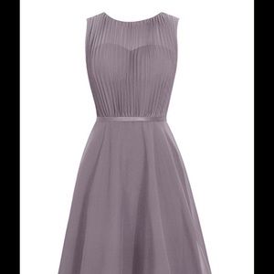 *Price Firm* Grey Dress