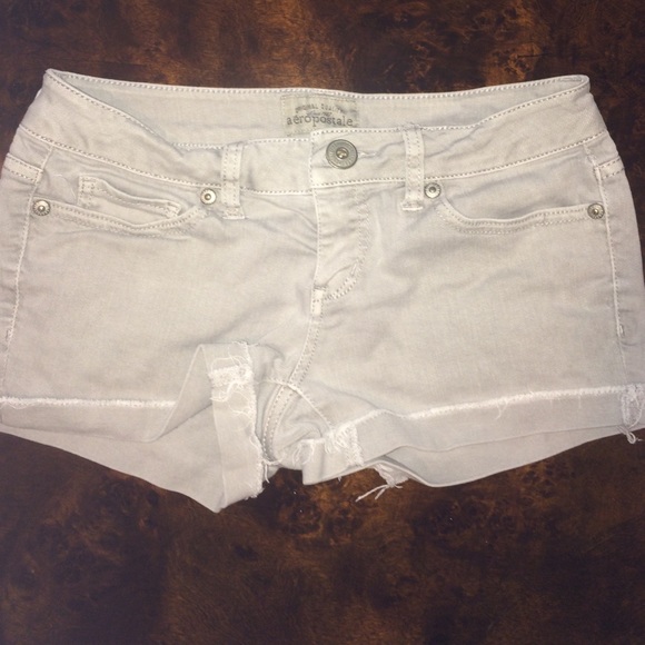 Gray short-shorts, Aeropostale