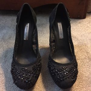 BCBG black heels