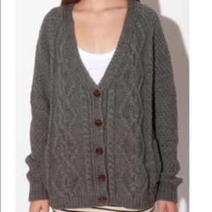 Urban Grey knit cardigan