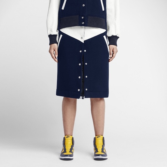 Nike Nikelab х Sacai Limited Edition Wool Skirt