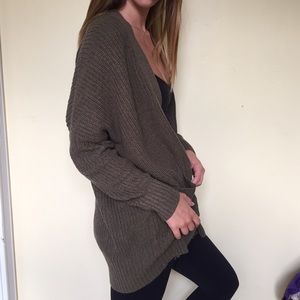 Urban outfitters oversized forest green sweater!