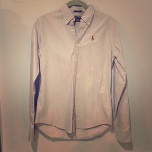 Light Blue, Button Down Ralph Lauren Shirt NWT