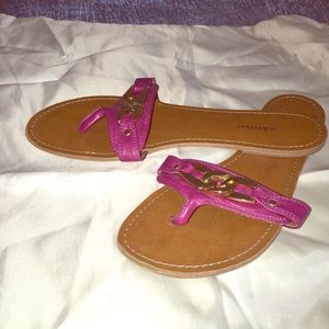 Pink sandals