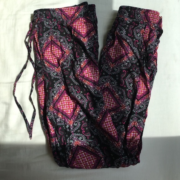 Patterned women's small LA Hearts flowy pants - Picture 1 of 3