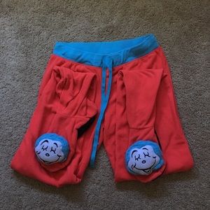 Fleece footie pants