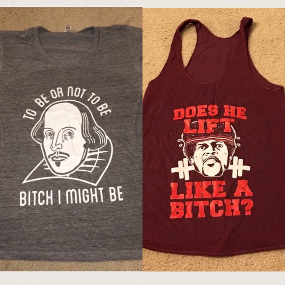 Graphic tank & tee bundle