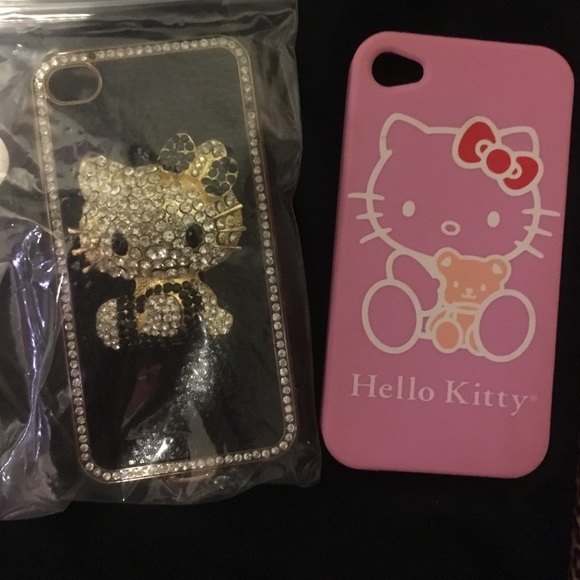 Hello Kitty iPhone 4/4s phone cases 😍✨ - Picture 1 of 4