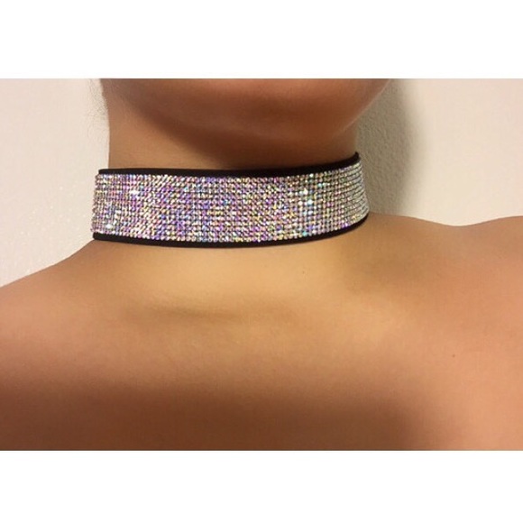 Rhinestone choker💎 - Picture 2 of 3