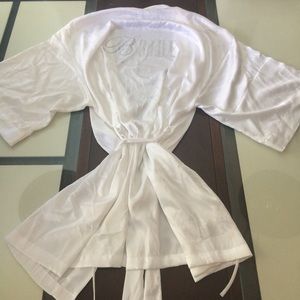 Victoria's Secret Bride Robe O/S