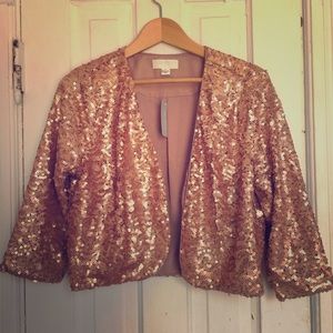 Bronze Sequined Jacket