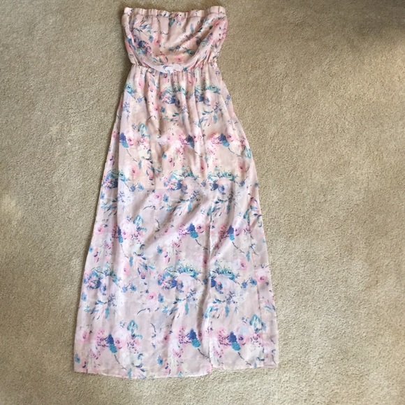 Charlotte Russe strapless dress